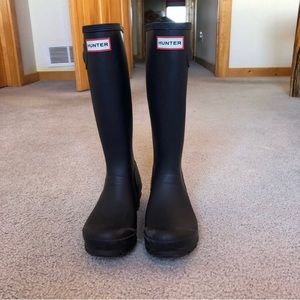 Hunter rain boots